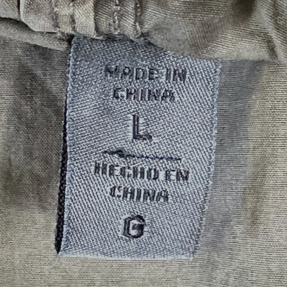 NWT Levi’s Khaki Green Utility Hooded Jacket Size L - Picture 5 of 13